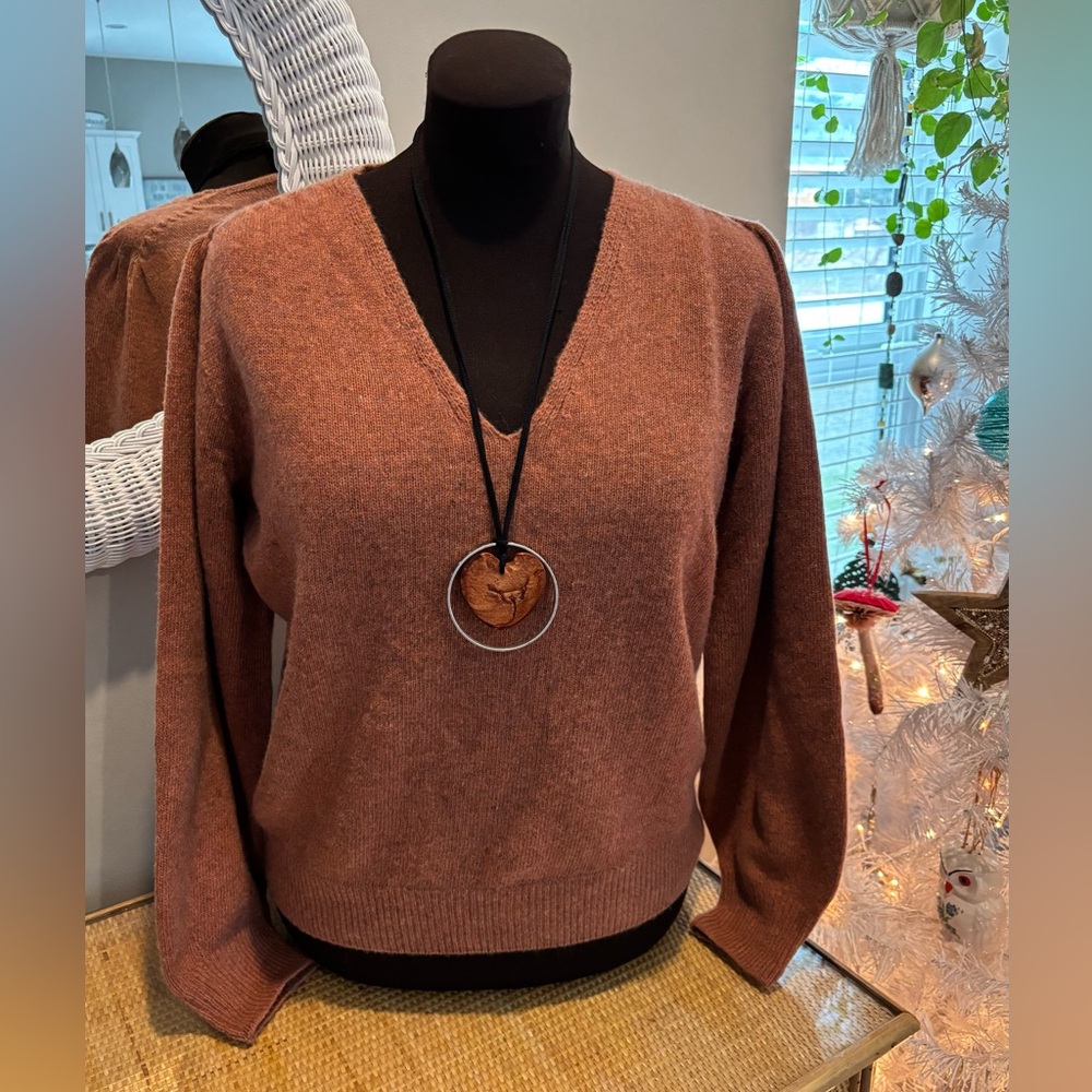 Benedetta b cashmere wool blend sweater new without tags size large